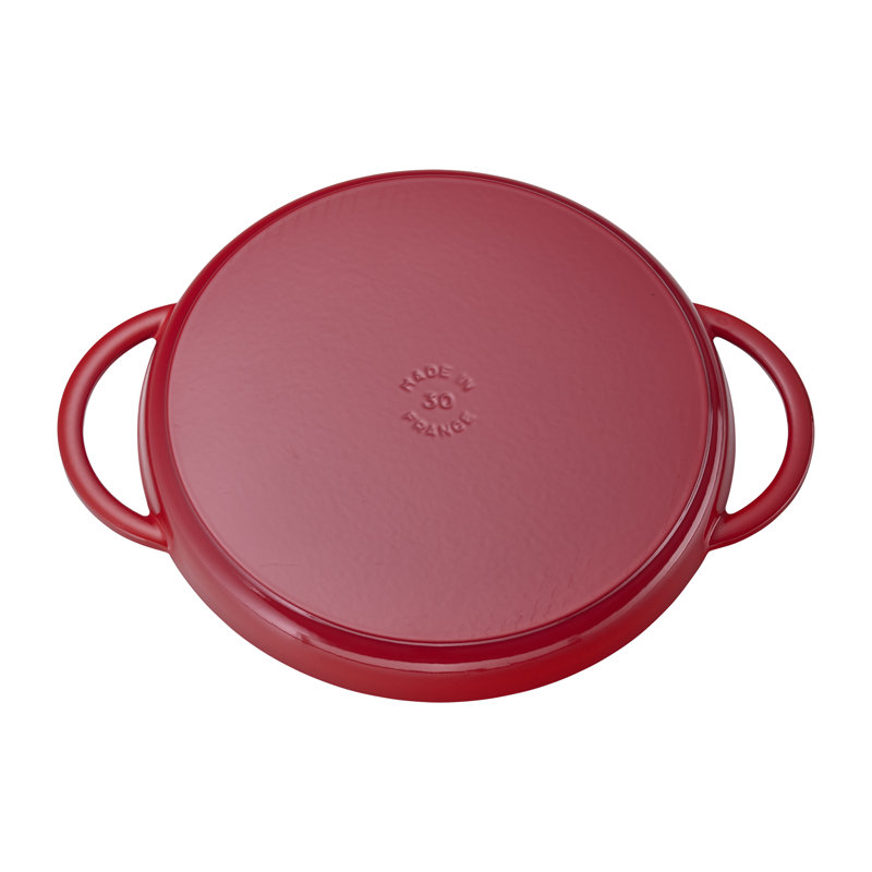 Staub Cast Iron Griddle, Cherry, 15.35"