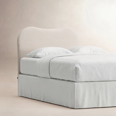 Marcie Upholstered Cotton Cotton Blend Headboard
