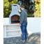 Firenze Charcoal Barbecue with Side Table