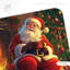 Décalcomanie de Noël, père Noël autocollant non-mural-104650848