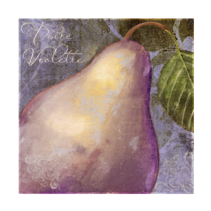 Art sur toile «Bachelor Sasha Violette I», H 14 po x l 14 po