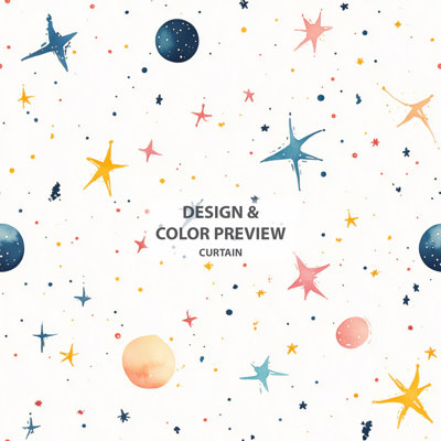 Rideau obscurcissant Celestial For Kids