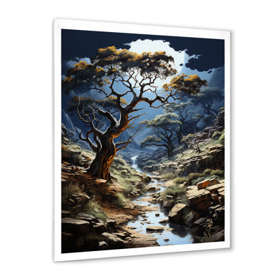 «Baobab Tree», reproduction d'art sur toile