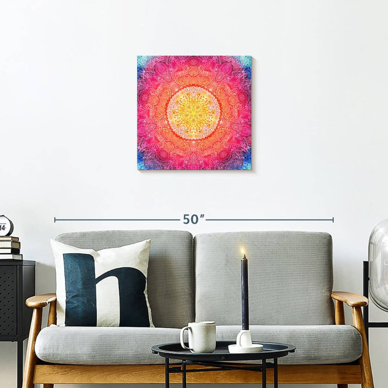 Mandala oriental Avery, H 20 po x l 20 po