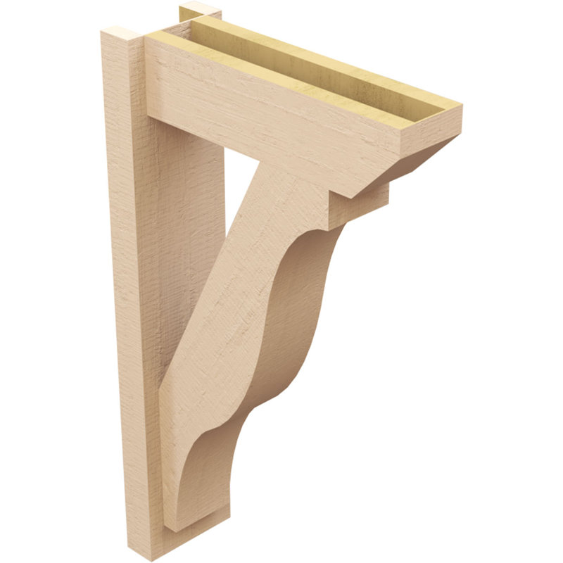 Bois de cèdre brut Funston Slat, H 30 po x l 6 po x P 18 po