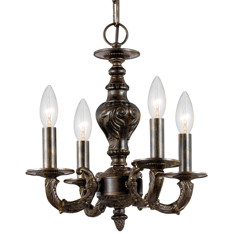 Huckabee 4 - Light Dimmable Chandelier