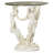 Beldin Glass Top Figurine End Table