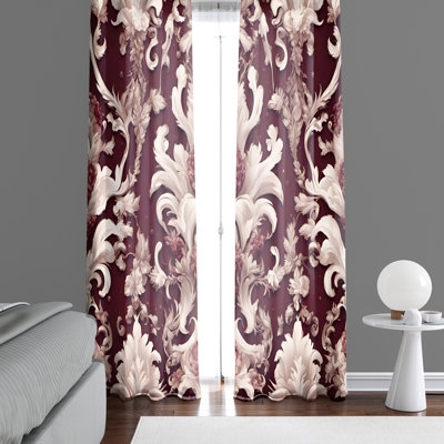 Semi Sheer Curtain Pair