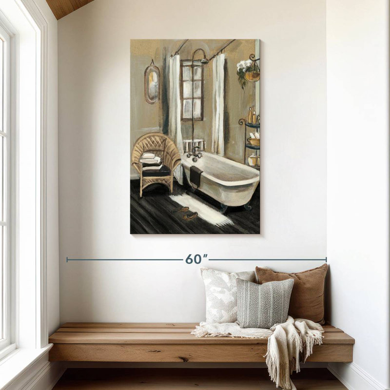 Lilie French Bath III, H 45 po x l 30 po