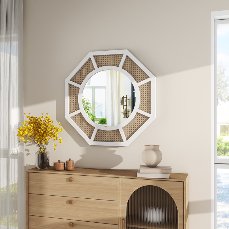 Made Goods Brayden Outdoor Console  Natural palette, Cool mirrors, Wicker