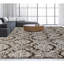Tapis brun de haute qualité noué à la main