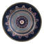 Assiette plate en porcelaine de 10,5 po Siep, ensemble de 4