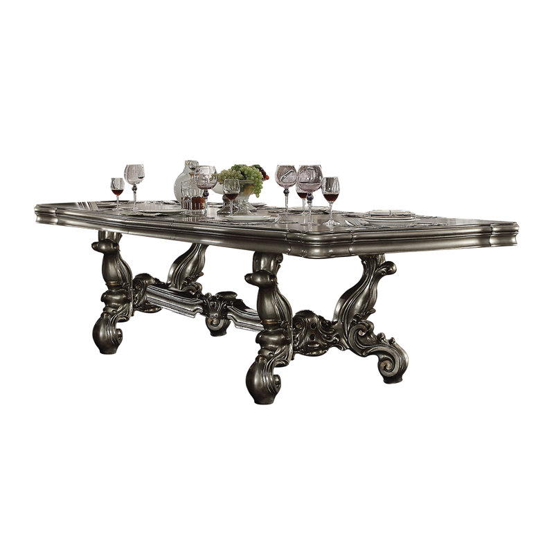 Alyx 8 - Person Extendable Trestle Dining Set, 32" H x 136" L x 46" W