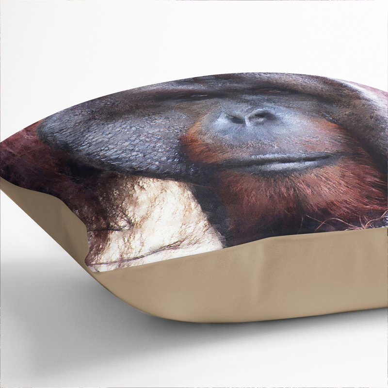 Square Cushion, Stone, 55cm H x 55cm W x 20cm D