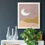 Sedona Moon - Peinture sur toile encadrée-132477087-132477075