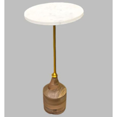 Mars Marble Side Table