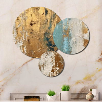 Abstract Wall Decor on Metal