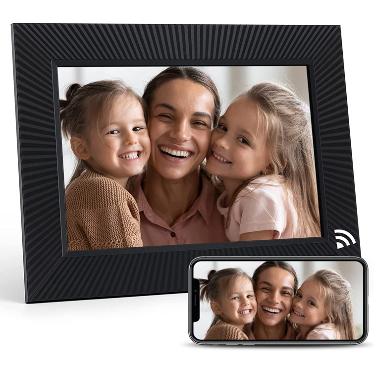 Skylight Digital Picture Frame: WiFi Enabled with Load from Phone  Capability, Touch Screen Digital Photo Frame Display - Customizable Gift  for Friends and Family - 10 Inch Black : Electronics, picture frame 