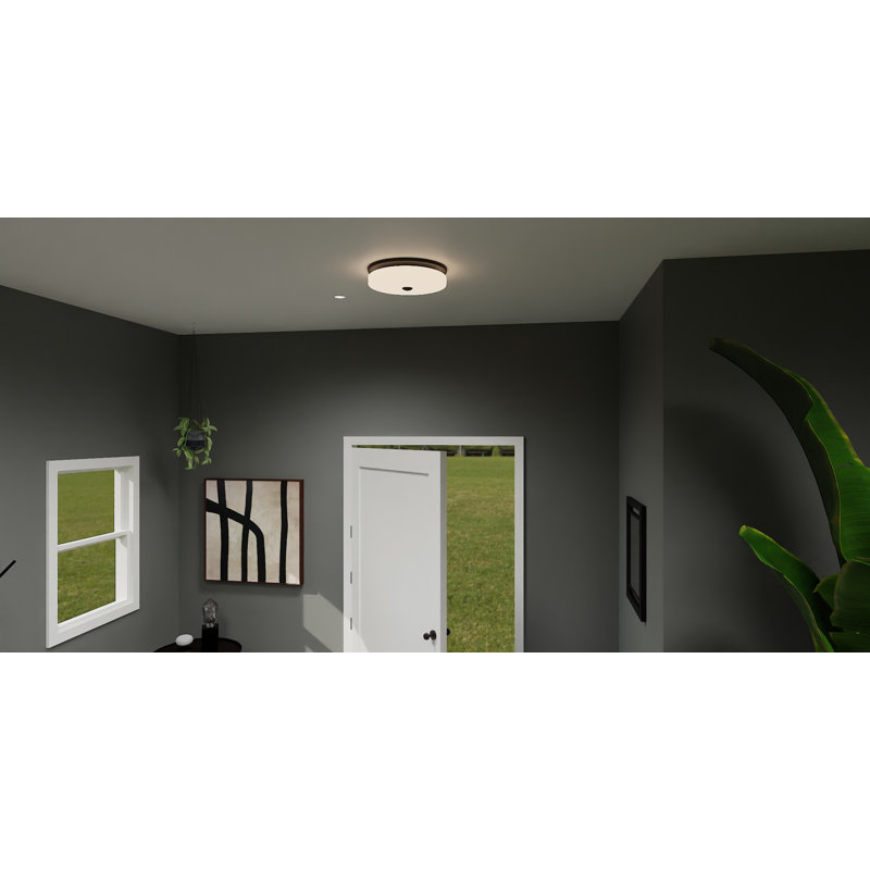 Eliga Glass LED Flush Mount