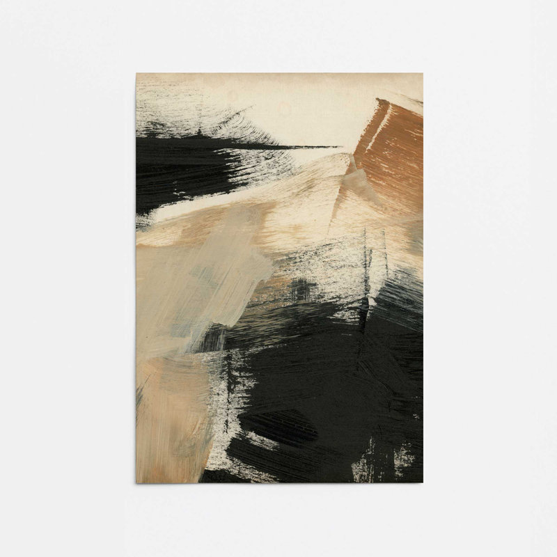 Burnt Ochre Echoes III, reproduction dans un cadre, H 16 pi x l 12 pi, Impression sans cadre