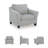 Parsons Oversized Chair