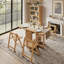 Table de salle à manger pliante en bois massif-1863402817-1863226121