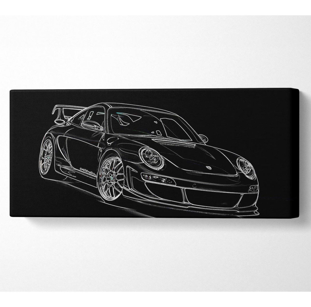 Porsche Gt3 - Wrapped Canvas Kunstdrucke