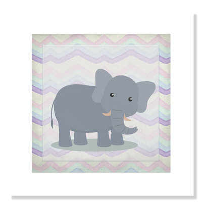 Art de l'éléphant rose
