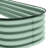 Galvanized Metal Raised Garden Bed, 6.4' X 2' 1', Outdoor Planter Box With Edge, For Flower, Herb & Vegetable Growth, Easy To Assemble, Self-Draining, Modular Structure Bed Kit, 75.61" Length 24.5"