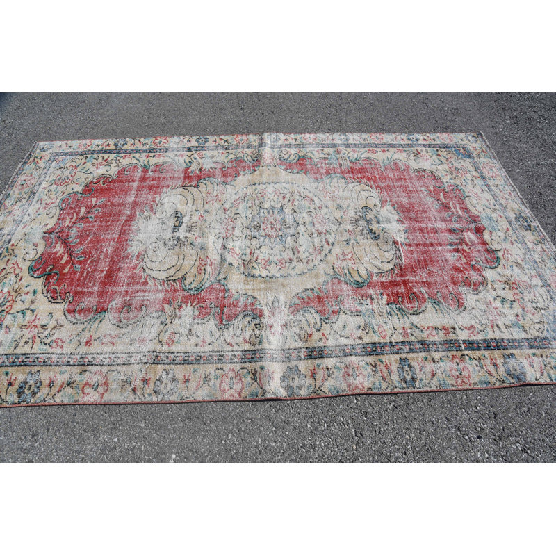 Tapis turcs, tapis froids, tapis rétro, grands tapis de 5,4 x 8,9 pi, tapis tissés à plat, tapis rouge moderne