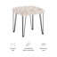 Tabouret d'appoint en velours de 18 po de haut Hellman-67845023