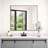 Modern & Contemporary Rectangle Bathroom Vanity Mirror Metal Framed Wall Mirror-100211092-127889726