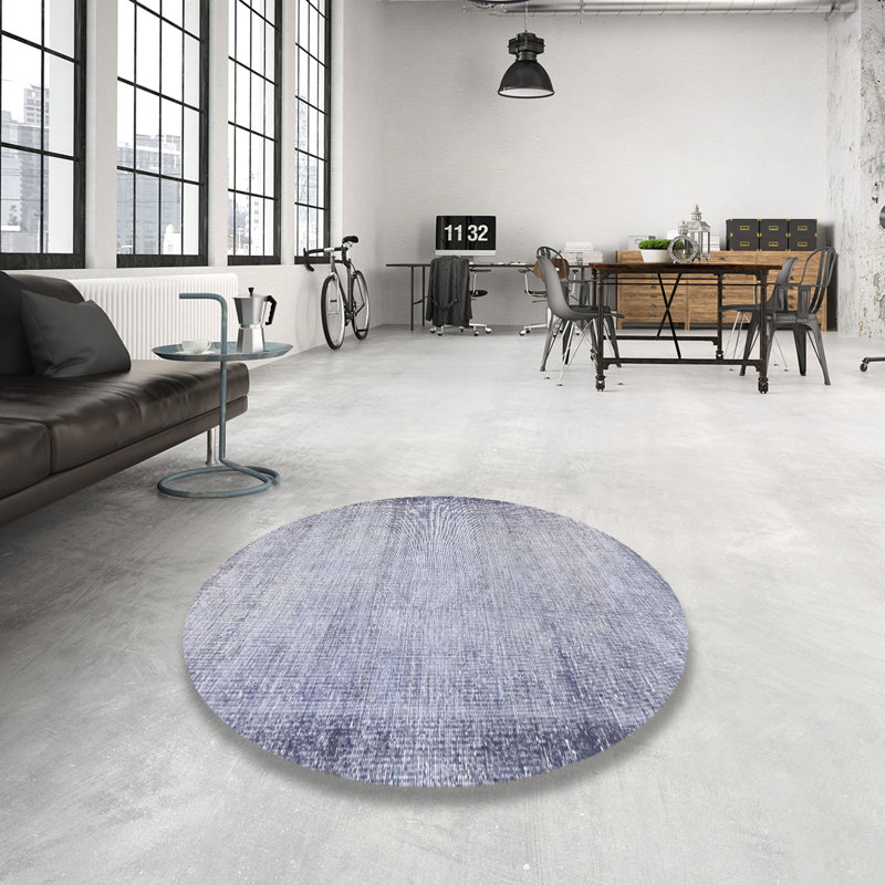 Tapis abstrait moderne 2046, Rond 6 pi