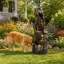 39" Tall Water Fountain with Led Lights