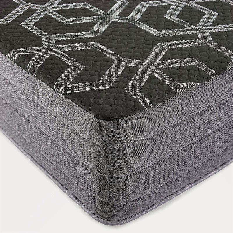 Mousse à plateau lisse, matelas luxueux, ferme, Lit double