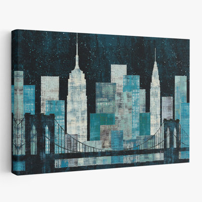 Industrial And Minimalist Majestic City Night