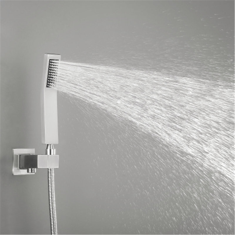 Complete Shower System, Brushed Nickel