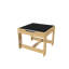 Ensemble de table d'activités pour enfants 3 en 1 avec tableau noir détachable et rangement intégré