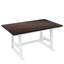 Ensemble de table de salle à manger en bois 6 pièces avec banc long et 4 chaises-634241101