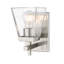 Applique murale en acier 1 lumière Bastrie-1763843366