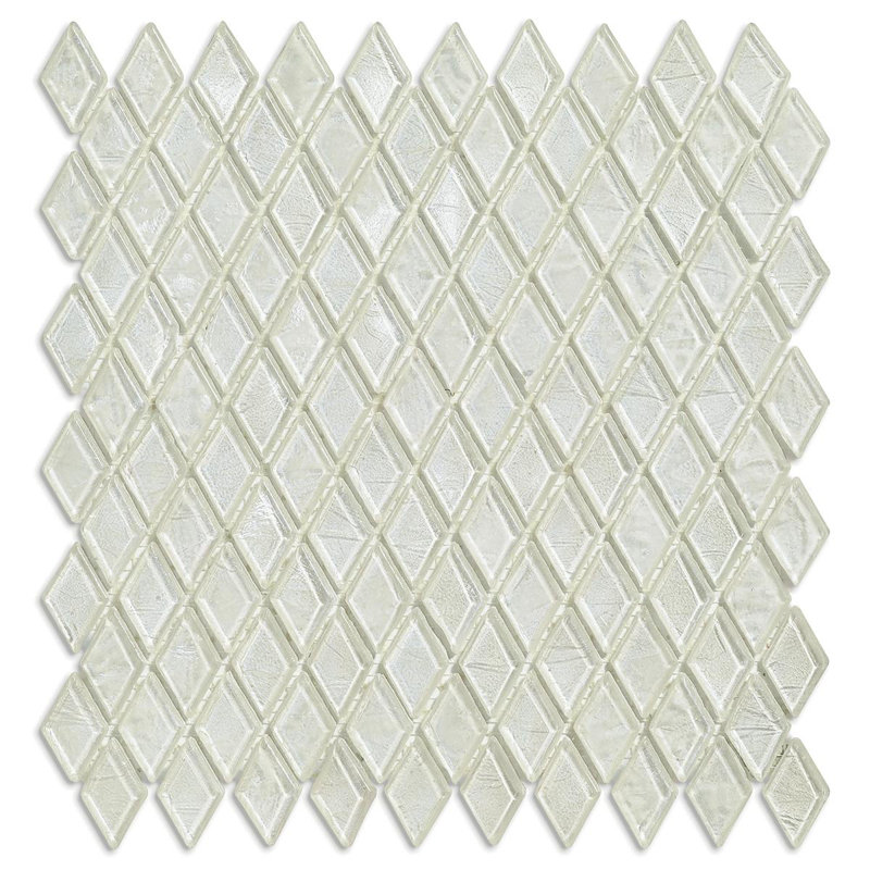 Solitario 7/8" x 1-5/8" Diamond Glass Mosaic