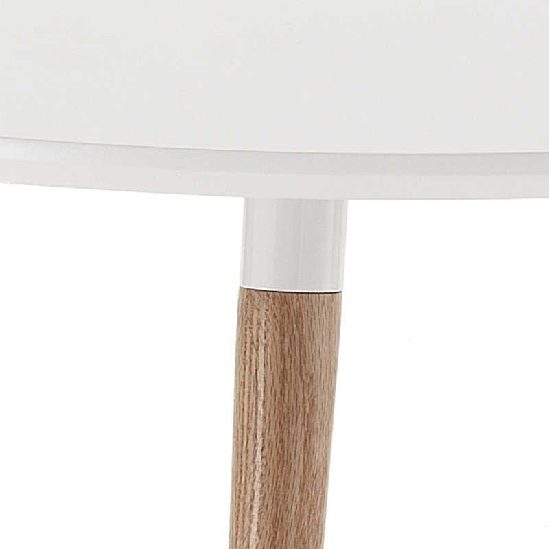 Chancery Extendable Round Solid Wood Base Dining Table