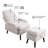Jonilda Upholstered Accent Chair and Ottoman with  Adjustable Backrest-95031057