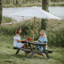 Melton Mowbray 2 - Person Wood Patio Dining Set with Rectangular Table-69581566-29847671