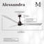 Ventilateur de plafond Alessandra 72-9636486-63956939