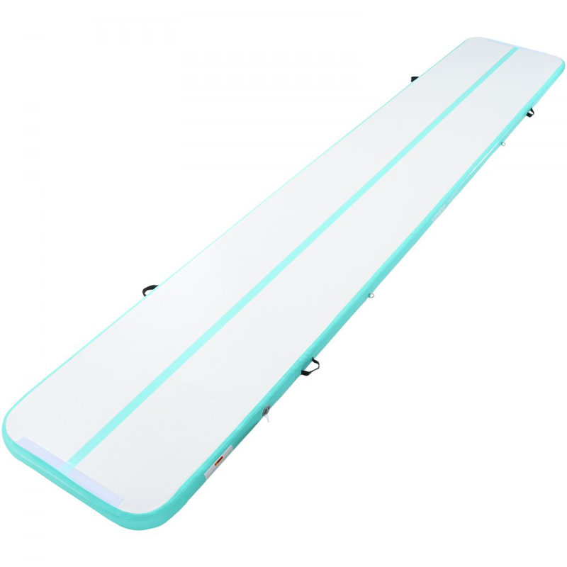 Matelas gonflables d'entraînement à la piste, Vert