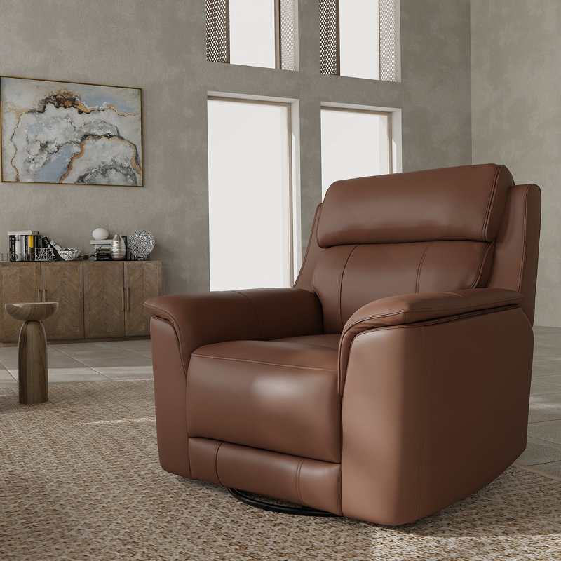 Fauteuil inclinable manuel oscillant en pacane, Pacane
