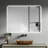 Chardip LED Bathroom Mirror with Lights, Frameless mirror,Vanity LED Mirror,Anti fog, tri colored light