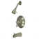 Volume Control Tub and Shower Faucet with Buckingham Lever Handles