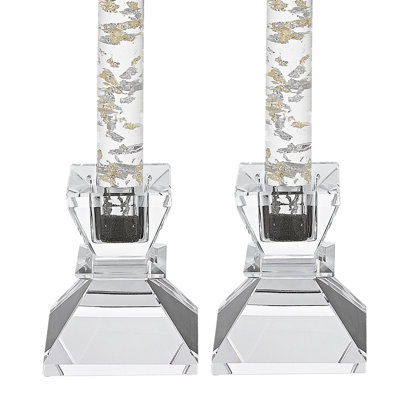 3.25'' H Crystal Tabletop Candlestick